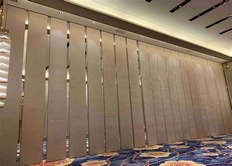130mm Thickness Wall Panel High Acoustic Folding Partition Wall For