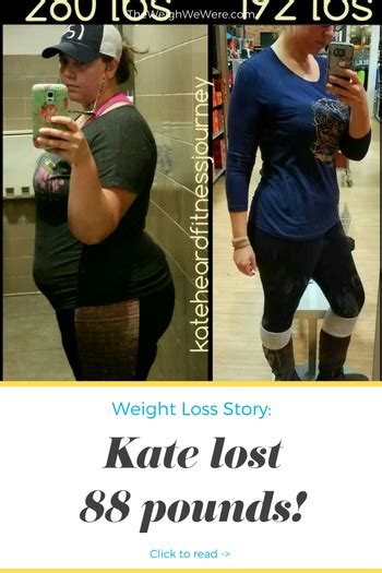 Kate 88 Pounds Lost Weight Loss Transformation V The Weigh We Were