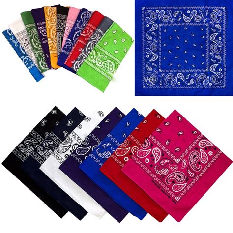 Prh Paisley Bandana Bandanna Headwearhair Band Scarf Neck Shopee