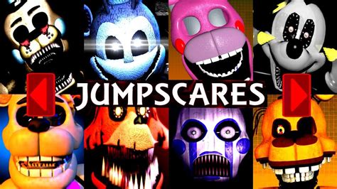 200 Extras Jumpscares Iulitm Fnaf And Fan Games Youtube