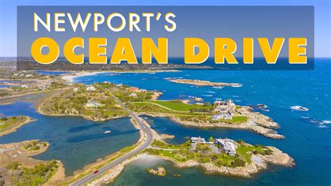Ocean Drive In Newport Rhode Island Pov Drive Along Entire Route