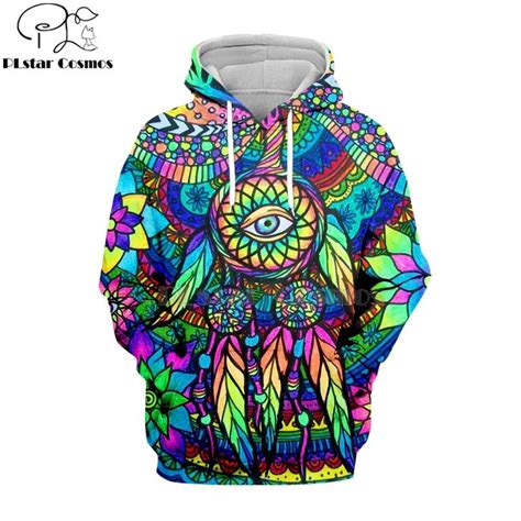 💰cumpără Plstar Cosmos Hippie Mandala Trippy Abstract Psychedelic 3d Hoodies Sweatshirt Winter
