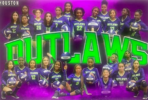 Youth Girls Volleyball Houston Outlaws Volleyball Houston