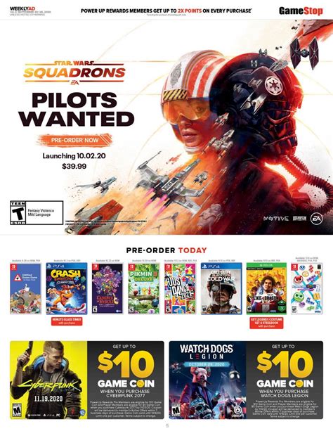 Gamestop Weekly Ad Sep 20 Sep 26 2020
