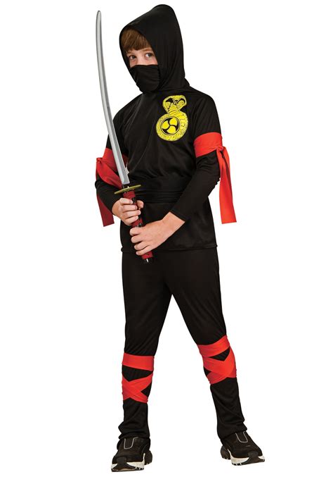 Kids Ninja Costume Child Ninja Halloween Costumes