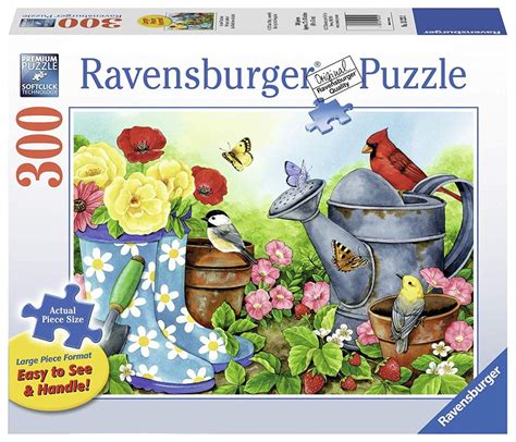 Garden Traditions Large Format 300 Piece Jigsaw Puzzle For