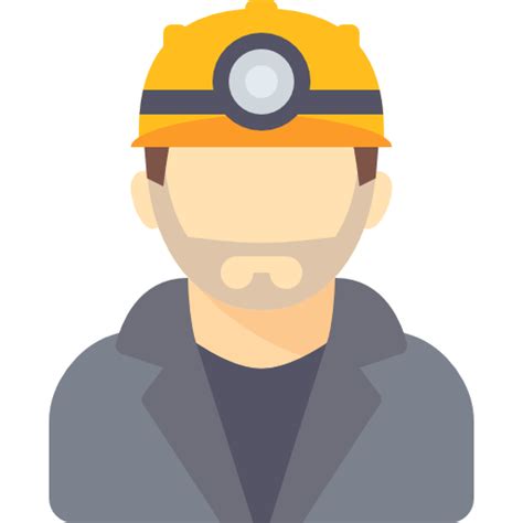 People Profession Occupation Worker Man Avatar Job Miner Icon