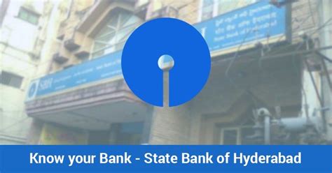 Know Your Bank State Bank Of Hyderabad