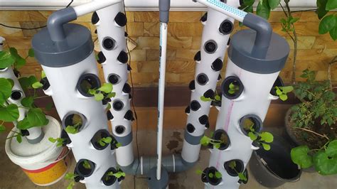 How To Build A Hydroponic Tower Builders Villa