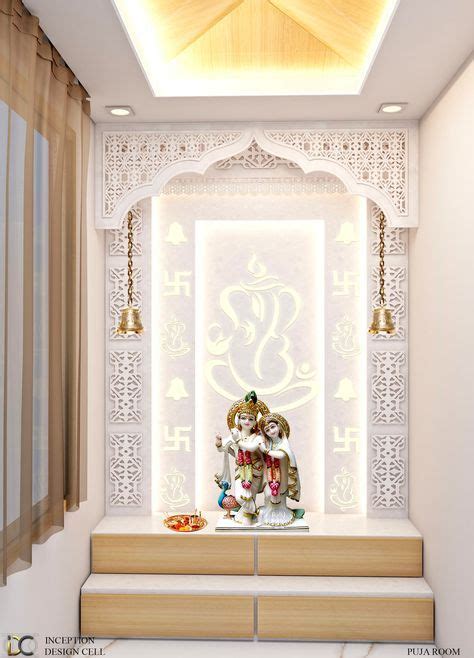 Puja Room Modern Walls And Floors By Inception Design Cell Modern