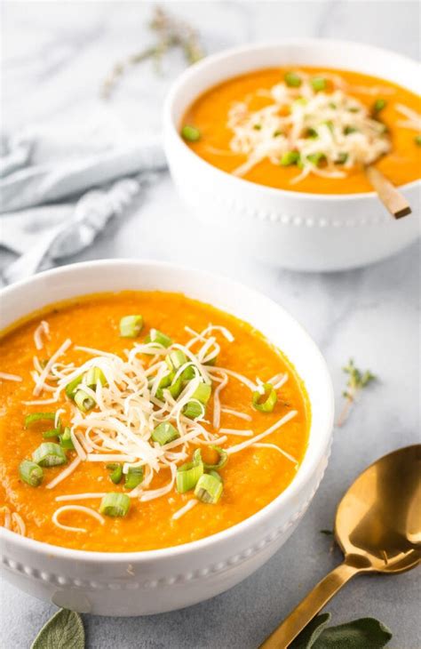 Carrot Parsnip Soup Easy Healthy Eating Bird Food