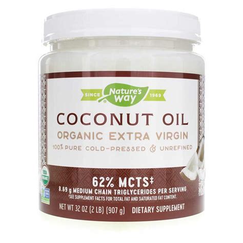 Coconut Oil Organic Extra Virgin Natures Way