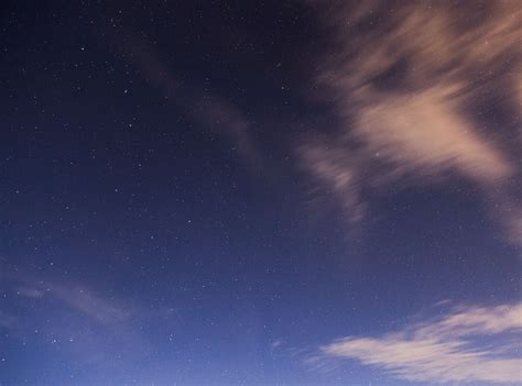 3840x2851 Clouds Night Nightscape Sky Space Stars 4k Wallpaper