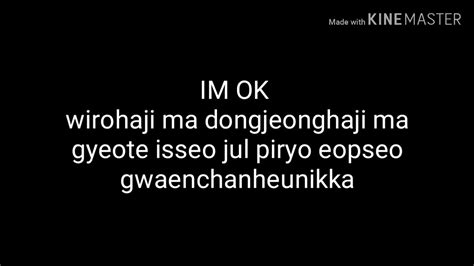 Check out who wrote, composed and arranged 'i'm ok' in hallyumusic. IM OK Lyric -IKON - YouTube