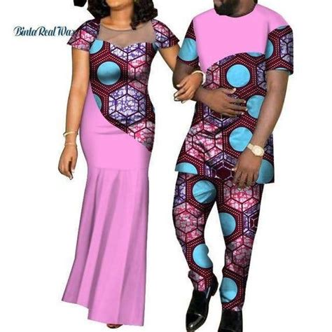 African Couple Dashiki African Couple Clothing African Couple Wedding Suit African Couple