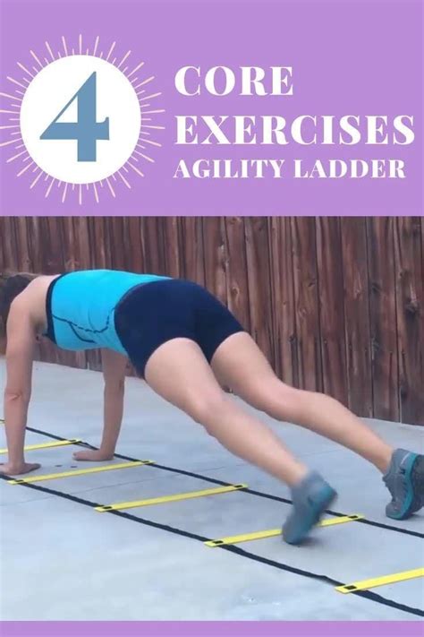 Agility Ladder Core Workout Four Exercises For The Abs And Upper Body