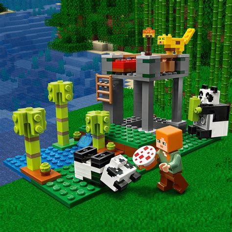 Lego 21158 Minecraft The Panda Nursery Building Set Smyths Toys Ireland