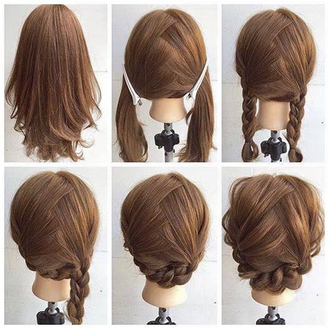If you have really long hair and you're ready for a change but not yet ready to commit to. DIY Fashionable Braid Hairstyle for Shoulder Length Hair ...