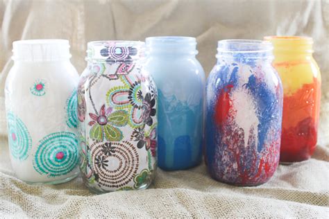 5 Creative Ways To Decorate Mason Jars The Country Chic Cottage