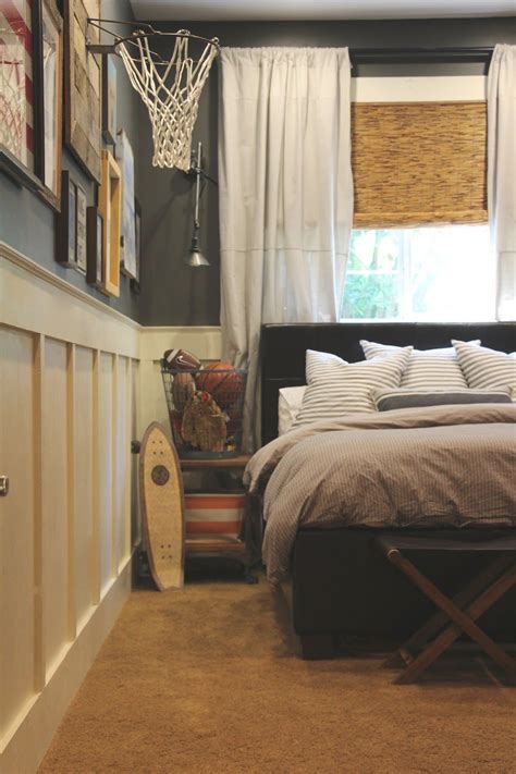 How to create a teen boy bedroom design using teen boy decor that speaks to his own personal style. ~Cody's room~{& a winner} | Boys room decor, Room ...