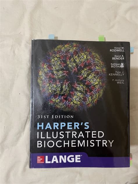Harpers Illustrated Biochemistry 31st Edition Lange Medical Book On
