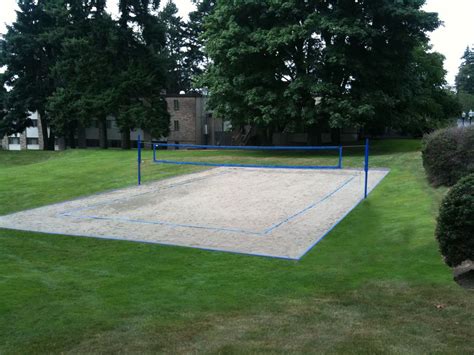 How To Construct A Volleyball Court Beach Volleyball Court