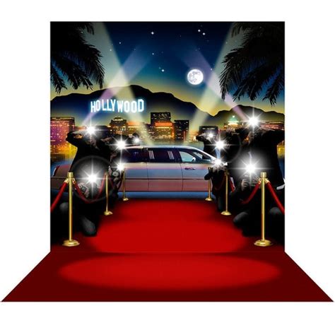 For Red Carpet Paparazzi Backdrop