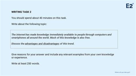 Ielts Task 2 Writing Advantages Disadvantages Essay With Sample E2