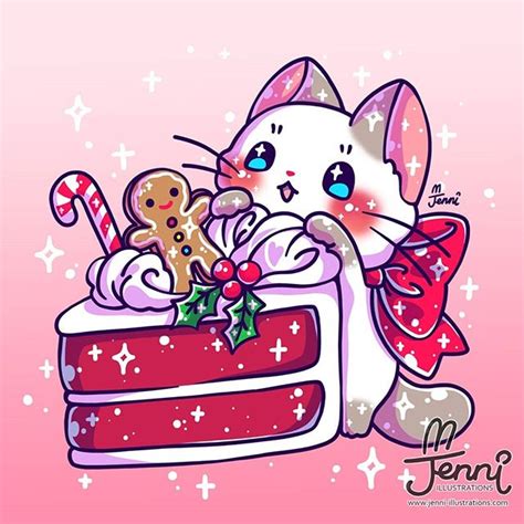 Cutest Art Of Sparkling Kittens From Jennillustrations