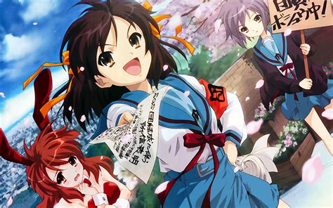 Anime The Melancholy Of Haruhi Suzumiya Wallpaper