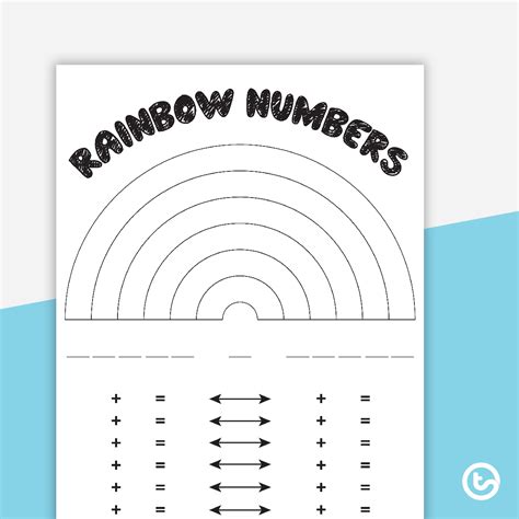 Rainbow Facts Worksheets Printable Peggy Worksheets