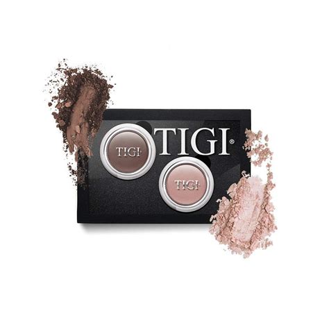 Tigi Cosmetics Single Eyeshadow 2 Piece Assortment Choc Natural 3 7