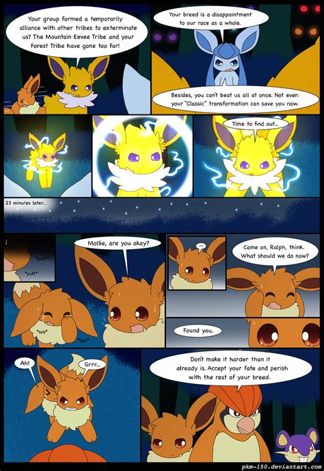 Es Special Chapter B Page By Pkm On Deviantart Umbreon Pokemon C Mics De Pokemon