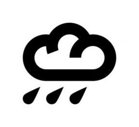 Rain Symbols Clipart Best