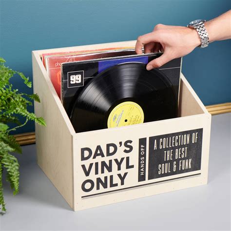 Personalised Vinyl Record Storage Box Etsy Australia