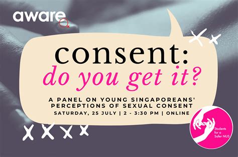 25 July 2020 Consent Do You Get It Young Singaporeans Perceptions Of Sexual Consent