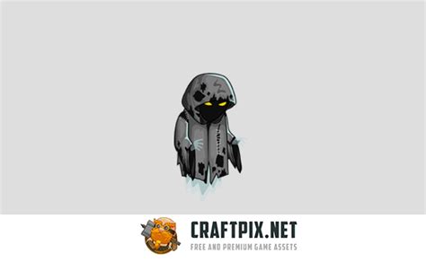 Ghosts 2d Game Character Sprite Sheet By Craftpixnet Graphicriver