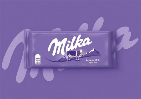 Milka Chocolate Milka Chocolate Milka Creative Packaging Design