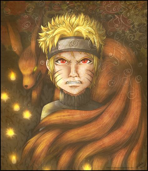 Naruto Uzumaki The Nine Tailed Fox By Frostielichious On Deviantart