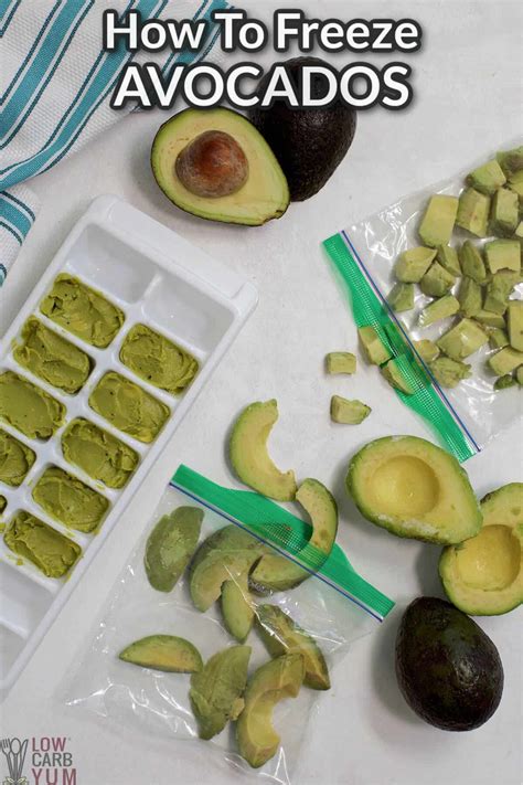 How To Freeze Avocados For Longer Storage Low Carb Yum