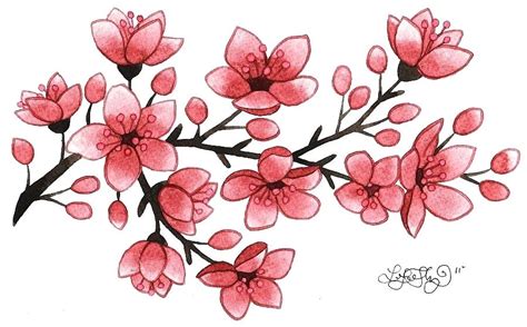 Maybe you would like to learn more about one of these? Cherry Blossom Drawing Wallpaper | Free download on ClipArtMag