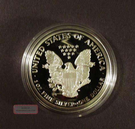 1988 S American Silver Eagle 1 Oz Silver Proof Coin Wl 7