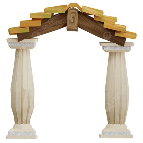 Greek Pillars Png Transparent Ancient Greek Pillar Gate Or Portal