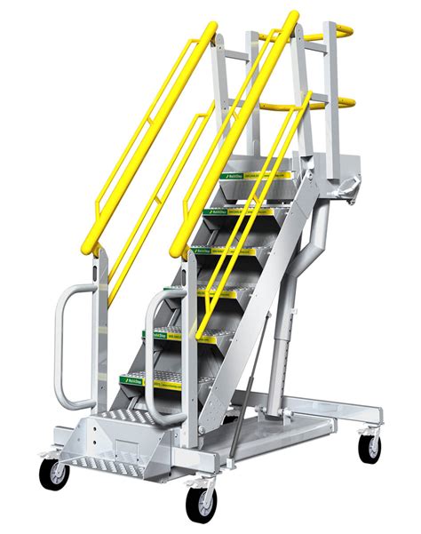 G Series Mobile Self Leveling Stairs And Work Platform