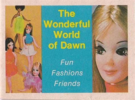 1970s topper dawn doll leaflet brochure pdf etsy