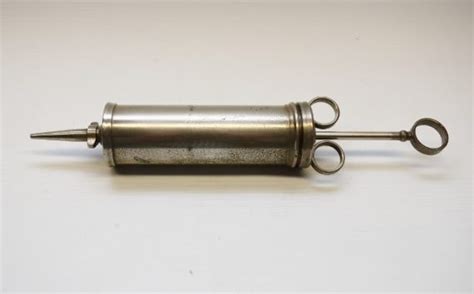 Vintage Medical Syringe Dutch Antiques
