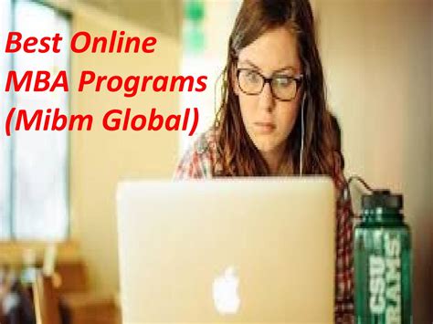Best Online Mba Programs Career Mibm Global By Mibm Global Issuu
