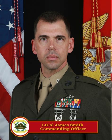 Lieutenant Colonel James R R Smith Marine Corps Recruit Depot San