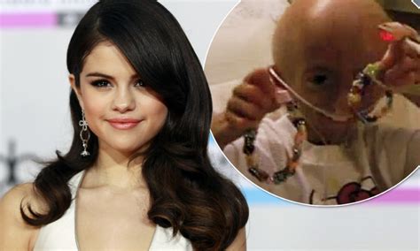 Selena Gomez Sick Teen Posts Heartbreaking Video Tribute After Star Visited Her In Hospital