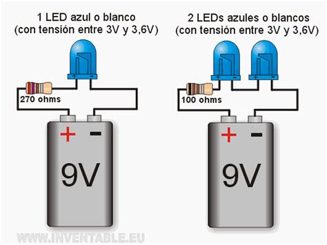 Leds A 9v Por Ejemplos Taringa Electronic Circuit Projects